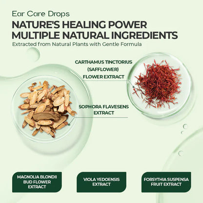 【👑Top Sellers of 2026】👂SEAGRIL™ Ear Care Drops- Tinnitus Relief – Gentle Cleansing & Soothing Relief for Healthy Ears -Plant-Based Formula|FDA-Registered