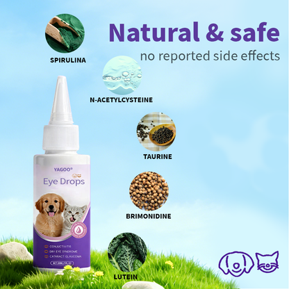 🎁Celebrate 2026 with our biggest pet care sale! YAGOO® PetNano Eye Drops