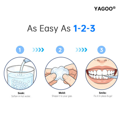 YAGOO® 3-Step Emergency Teeth Repair Kit (Natural White)