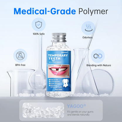 YAGOO® 3-Step Emergency Teeth Repair Kit (Natural White)