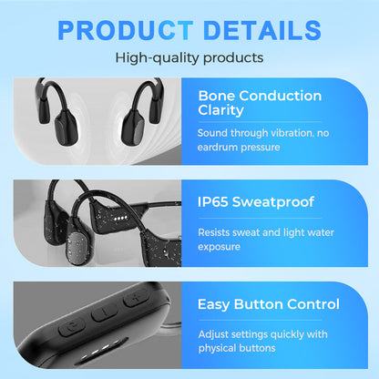 👂Revitalize your ears again 🎄 Christmas Special Offer !🔥Bone Conduction Smart Hearing Aid Bluetooth Earphones