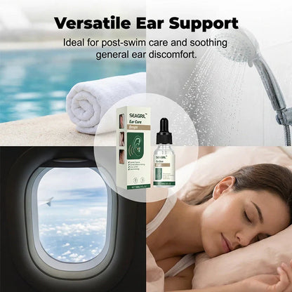 【👑Top Sellers of 2026】👂SEAGRIL™ Ear Care Drops- Tinnitus Relief – Gentle Cleansing & Soothing Relief for Healthy Ears -Plant-Based Formula|FDA-Registered